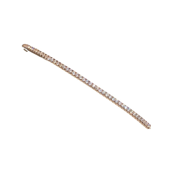 Zales 14K Rose Gold Bangle