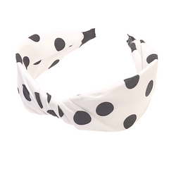 Polka Dot Twisted Headband