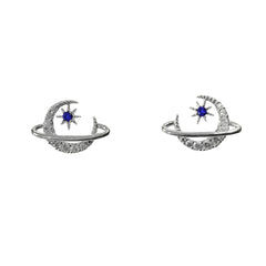 Kerry Sapphire Starburst SaturnStuds