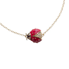 Ladybug Adjustable Bracelet