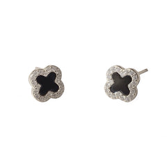 Flora (S) Onyx Studs