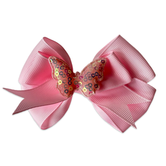 Butterfly Hair Bow Clip