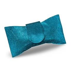 Mona Glitter Bow Clutch