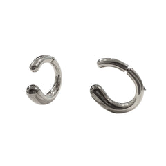 Kerry Curve Hoop Jacket Earrings