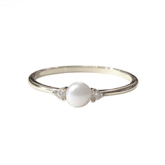 Pearlea Tiny Pearl Ring