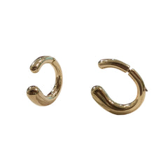 Kerry Curve Hoop Jacket Earrings