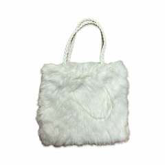 Fur Tote Handbag