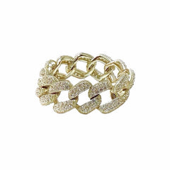 Noelia Chain Link Ring