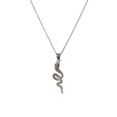 Sassy Snake Onyx Necklace