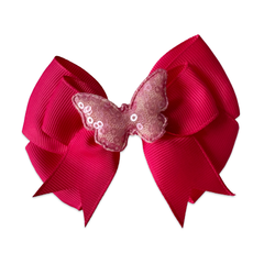 Butterfly Hair Bow Clip