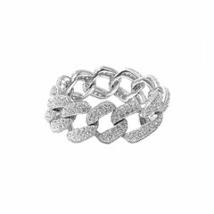 Noelia Chain Link Ring