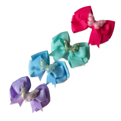 Butterfly Hair Bow Clip