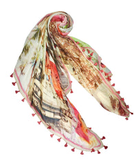 Palm Beach Tassel Scarf