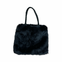 Fur Tote Handbag