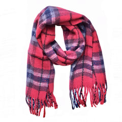 Noellery Large Plaid Scarf