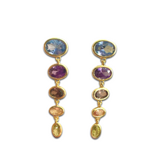 Noellery Rainbow Drop Earrings