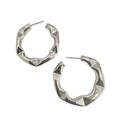 Stainless Steel Open Krinkle Hoops