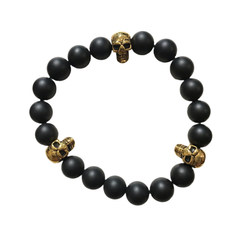 Joellery Skull Beaded Bracelet