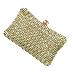 Rhinestone Evening Pillow Clutch