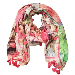 Palm Beach Tassel Scarf