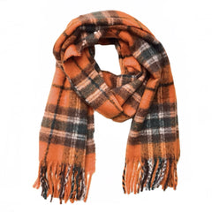 Noellery Large Plaid Scarf