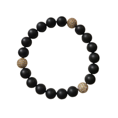 Joellery Beaded Onyx Bracelet