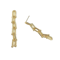 14K Gold Filled Chain Link Drop Earrings