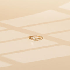 Petra Moon Star Ring