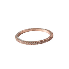 Noelia Pave Thick Ring