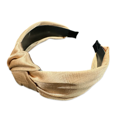 Silk Twist Knot Wide Headband