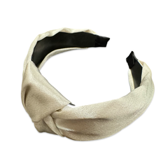 Silk Twist Knot Wide Headband