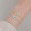 Hamsa Blue Evil Eye Bracelet