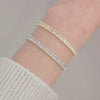 Amy Baguette Column Adjustable Bracelet