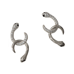 Double Snake Earrings