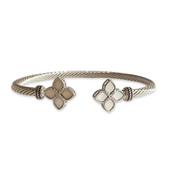 Flora Pointed Petal Mother of Pearl Bracelet