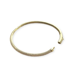 Noellery Pave Bangle Bracelet