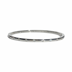 Noellery Snap Sparkle Bangle Bracelet