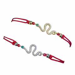 Sparkle Snake Red Thread Bracelet