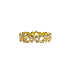 Noelia XOXO Eternity Ring