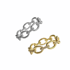 Noelia Chain Link Ring