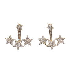 Jacklyn Star Jacket Earrings