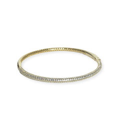 Noellery Pave Bangle Bracelet