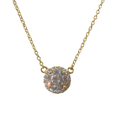 Adriene Round Classic Necklace