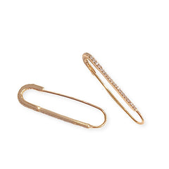 Noelia Safety Pin Earring