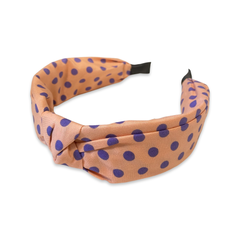 Polka Dot Knot Headband