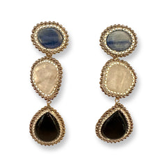 Paige Gemstone Statement Earrings