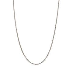 Cuban Chain Thin Flat Necklace 20”