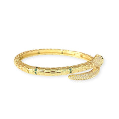 Snake Bangle Cuff Bracelet