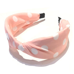 Polka Dot Twisted Headband