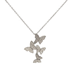 Butterfly Cluster Necklace